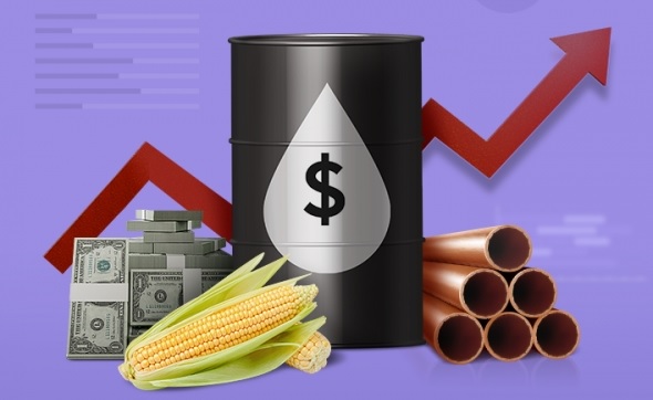 세계 원자재 가격 변동