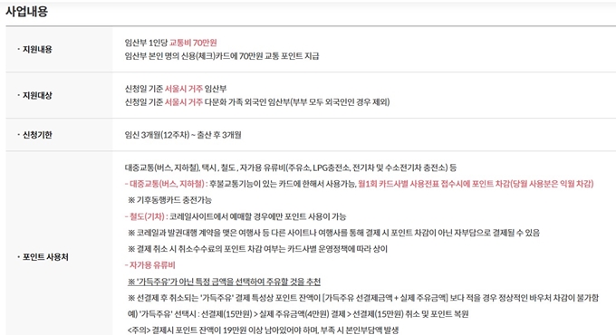 영등포구 출산 혜택