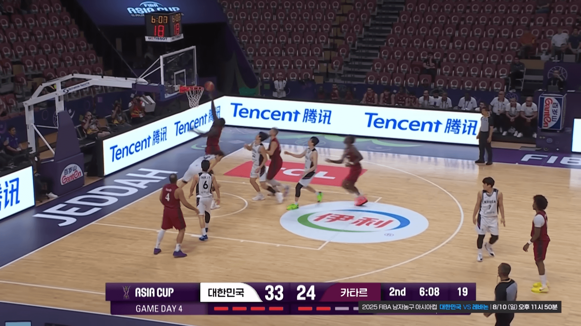 한국 FIBA 남자농구 아시안컵