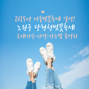 서울벚꽃축제 일정! 노원구 당현천벚꽃축제