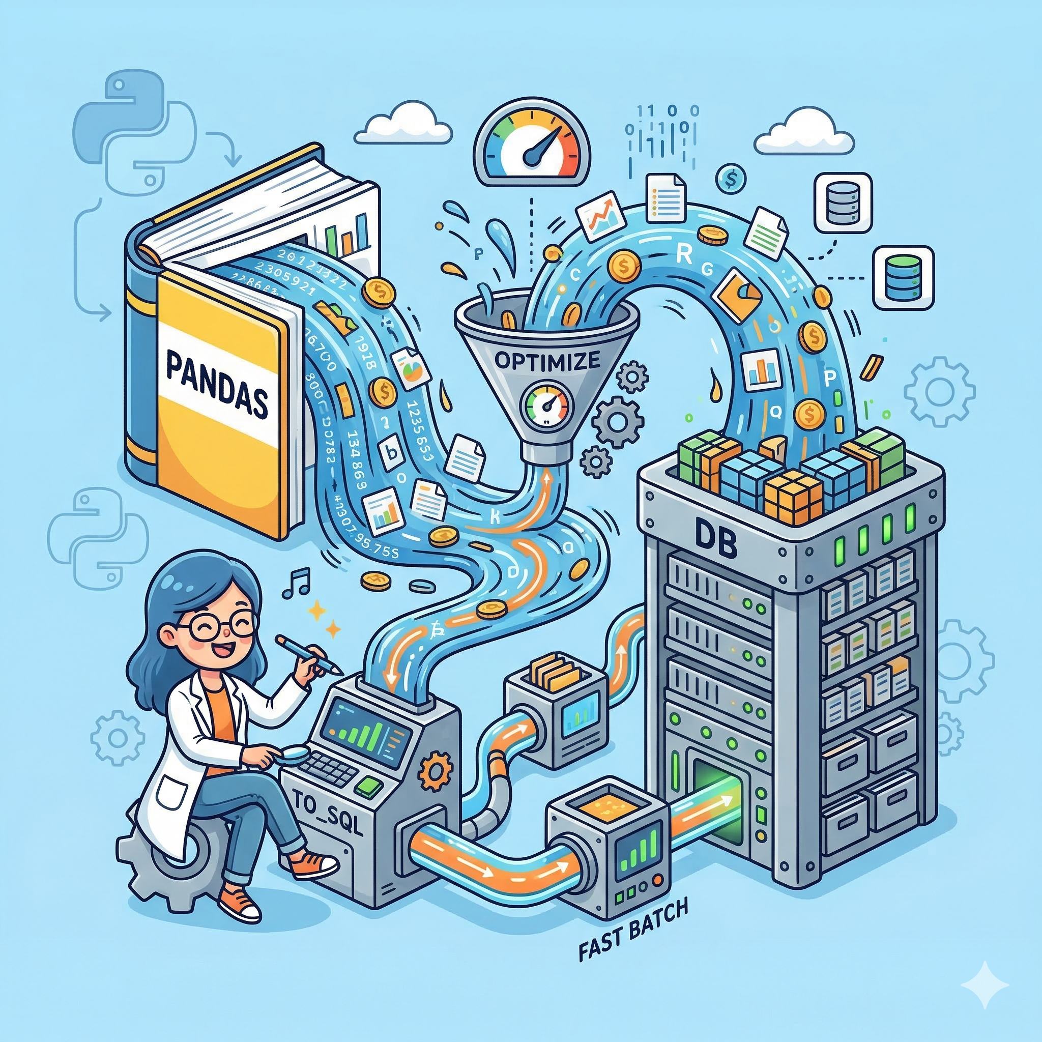 Pandas to_sql 최적화 기법