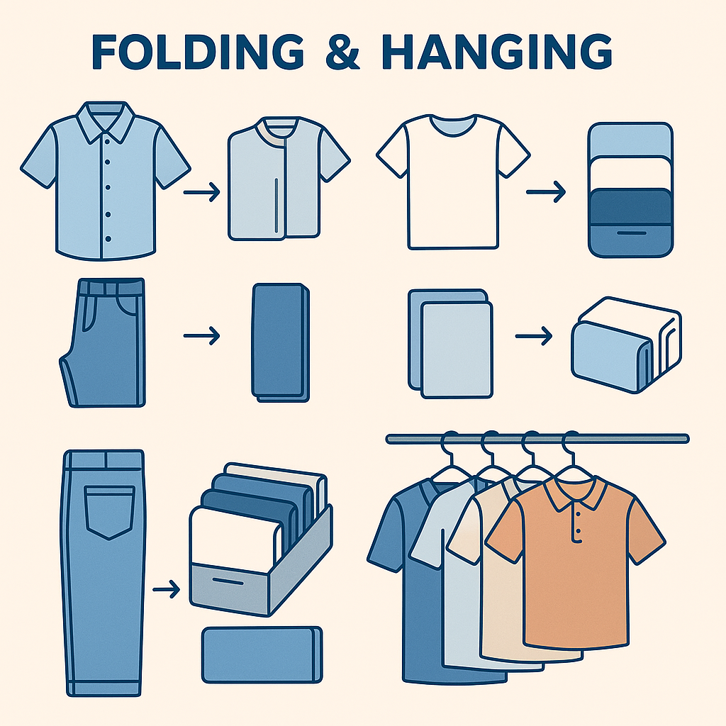 옷장 공간 절약