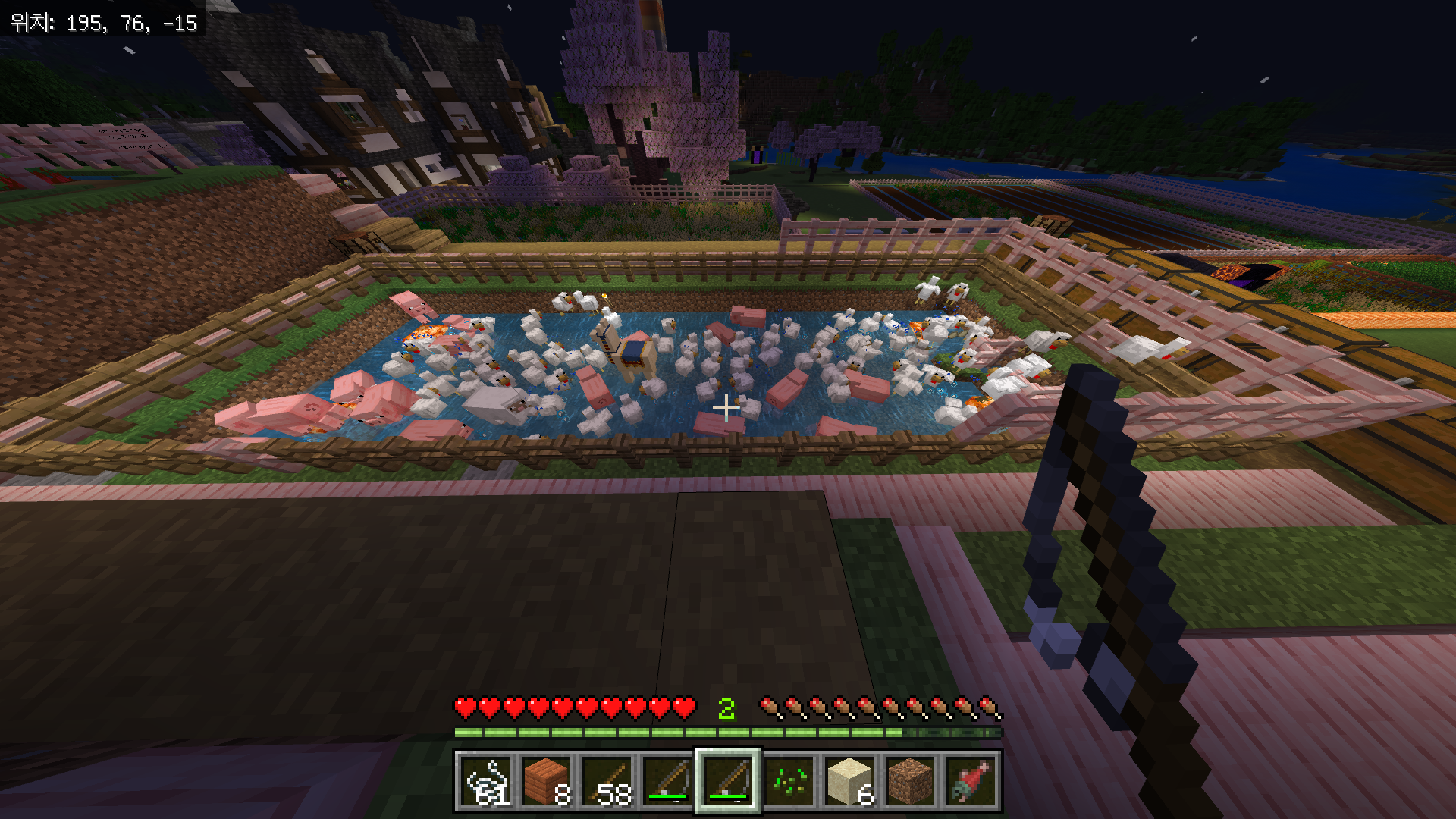 마인크래프트 닭을 키우는 방법