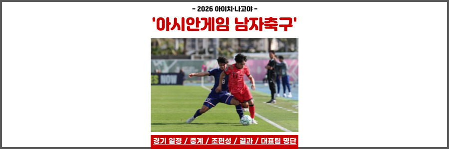 아시안게임 남자축구