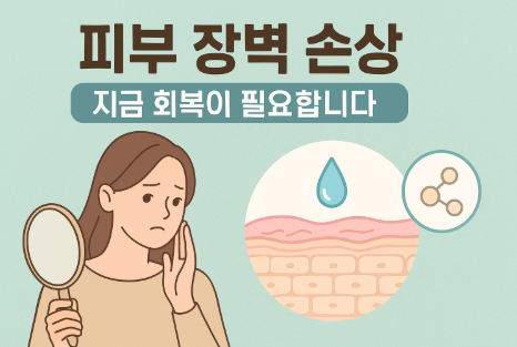피부 장벽 손상 회복