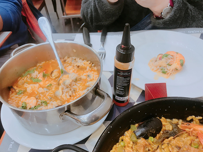 포르투갈 음식 해물밥