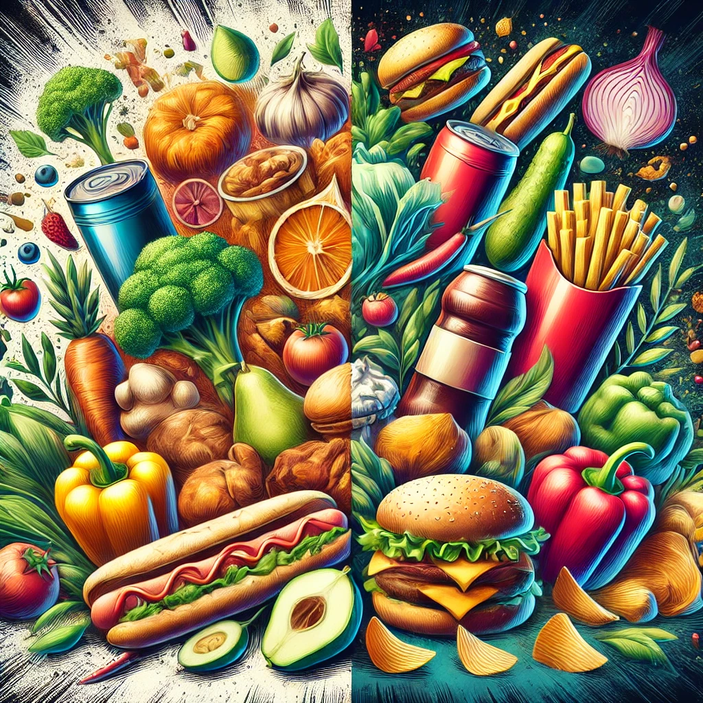 노화의 은밀한 적, 가공식품이 건강에 남긴 흔적