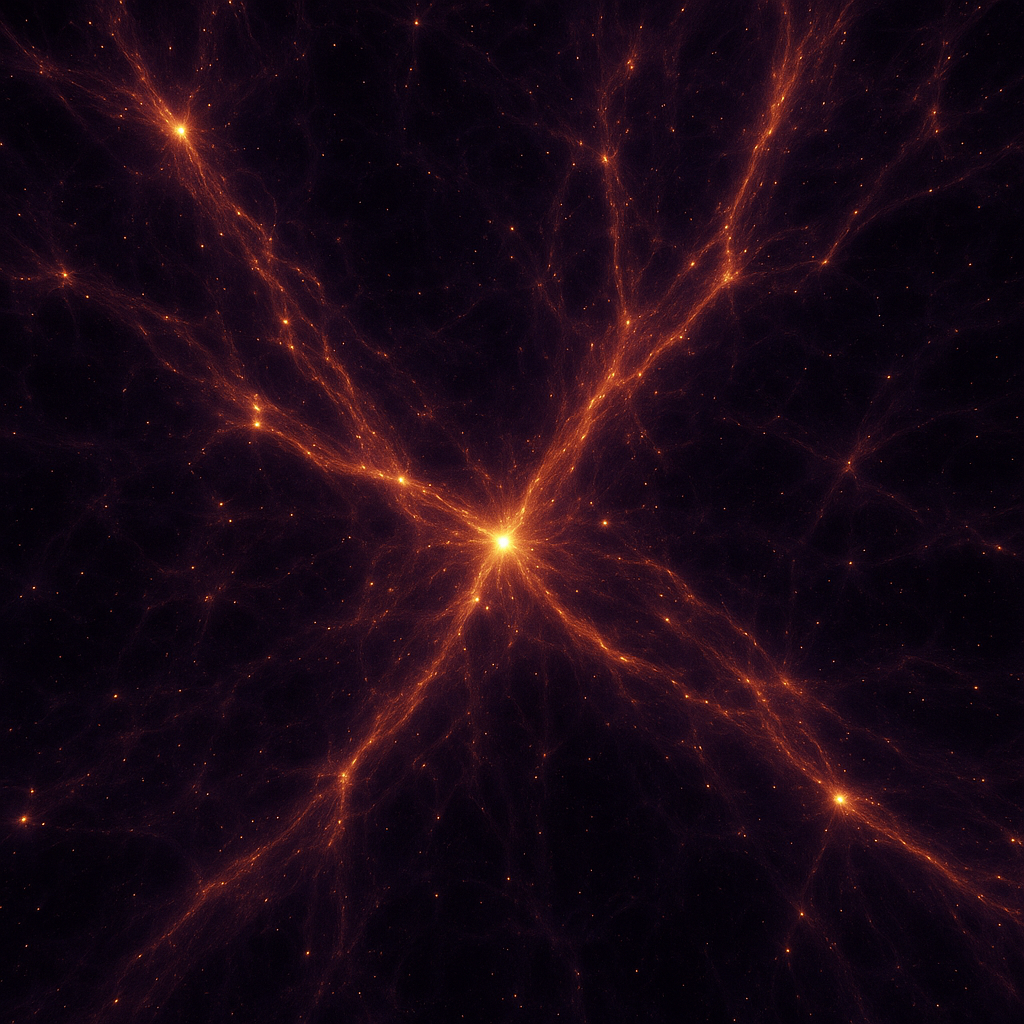 우주의 대규모 구조와 거대 은하 필라멘트