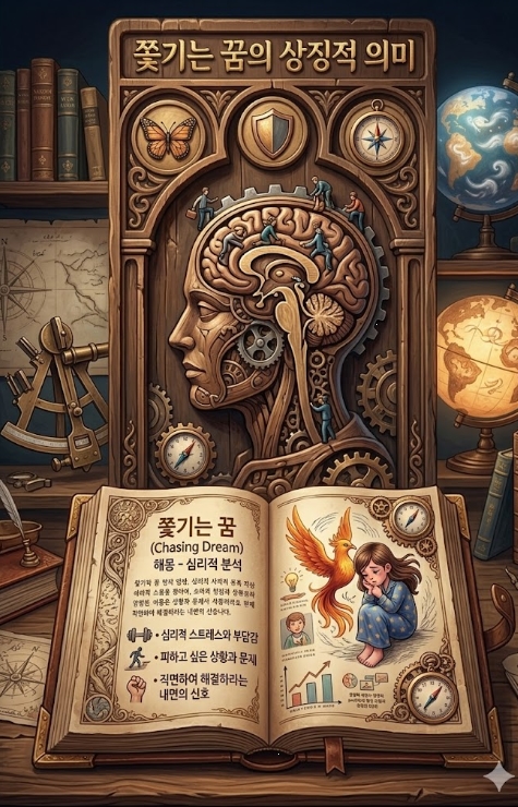 쫓기는 꿈해몽! 10가지 유형별 쫓기는 꿈해몽 총정리!