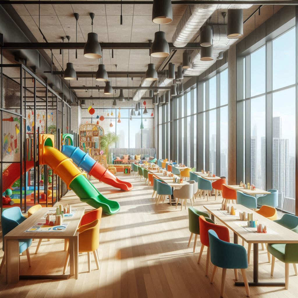 키즈카페 배경