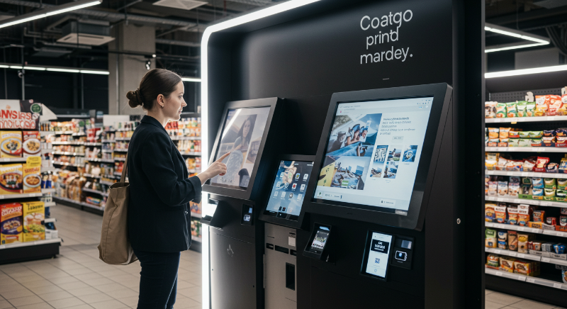 마트 즉석 인화 키오스크