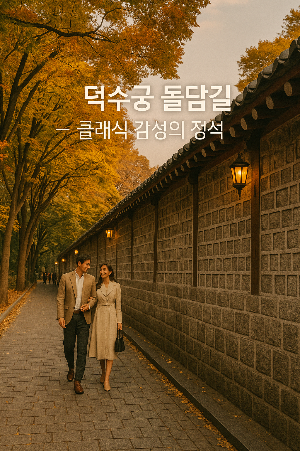 덕수궁 돌담길 &mdash; 클래식 감성의 정석