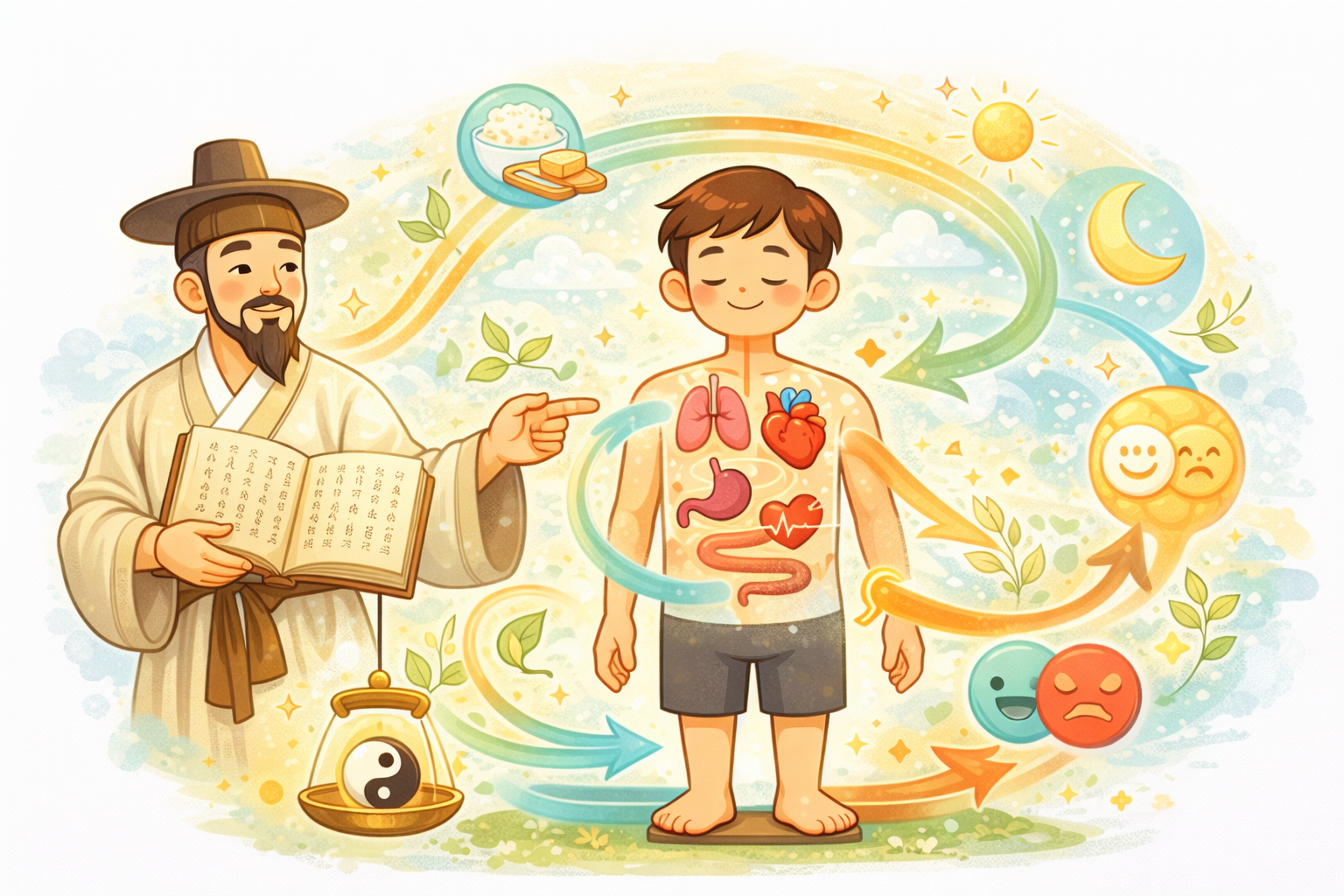 허준은 인간의 몸을 어떻게 보았을까