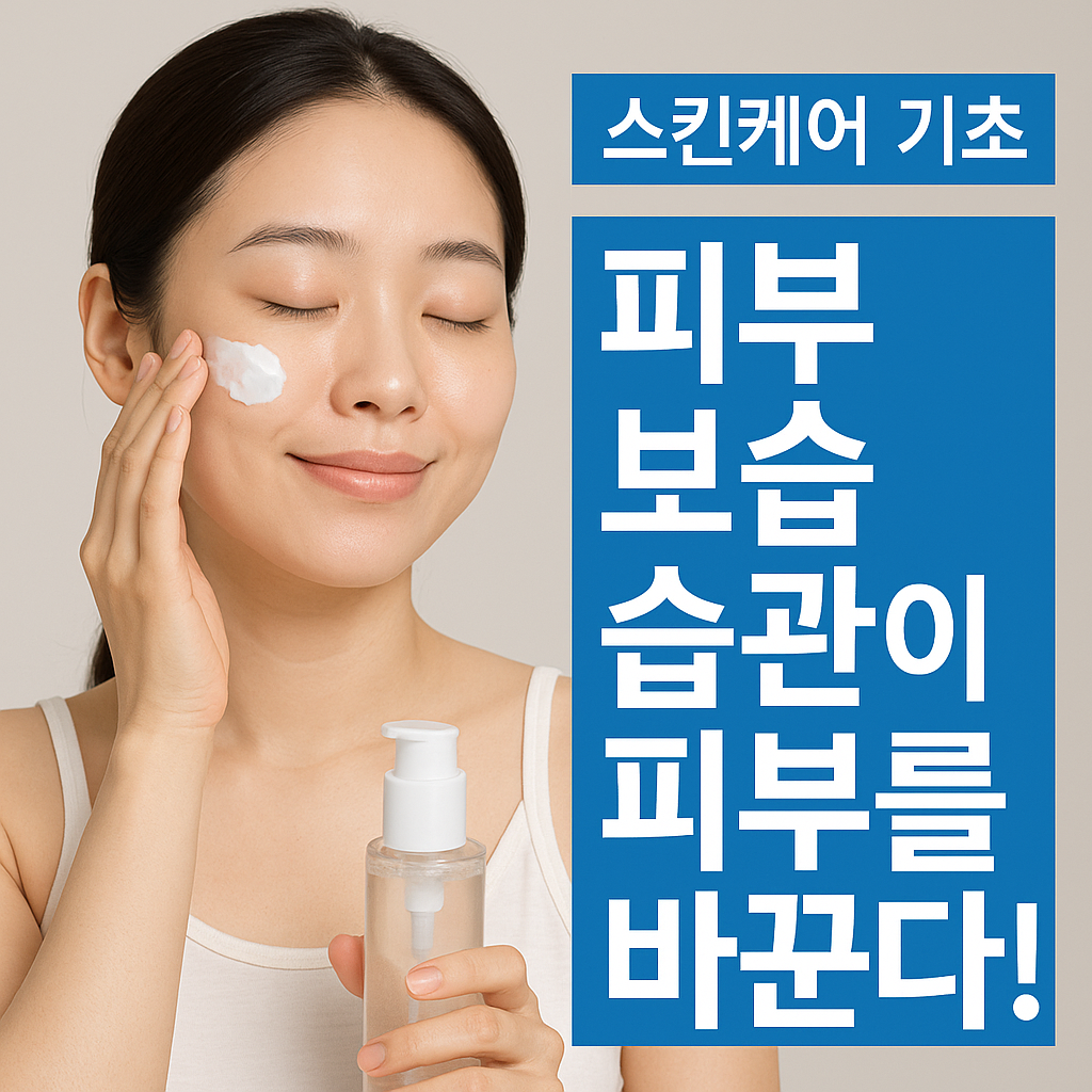 피부 보습 습관