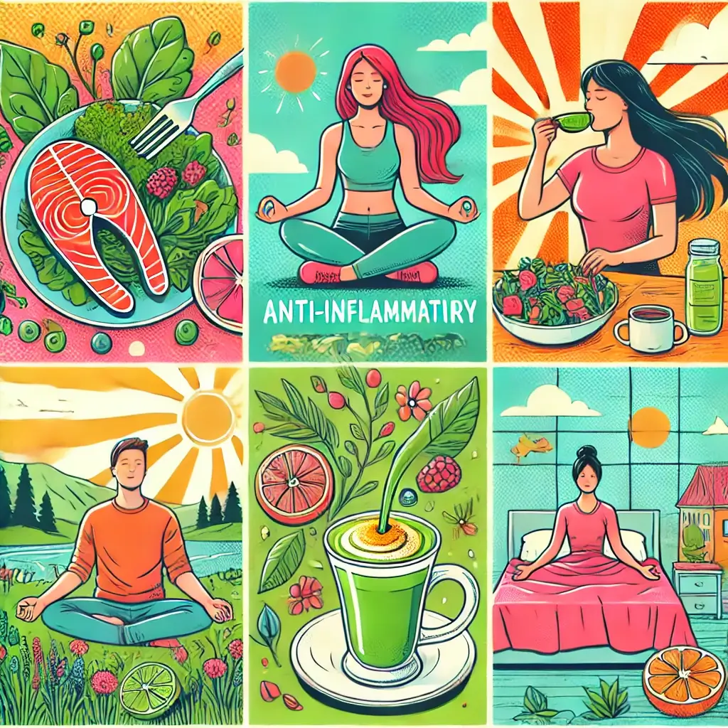 체내 염증을 줄이는 식단과 생활 방식