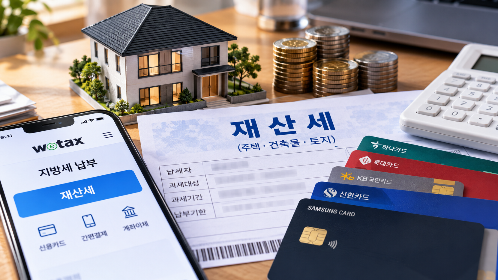 재산세 카드납부 하고 캐시백 100% 받는 법