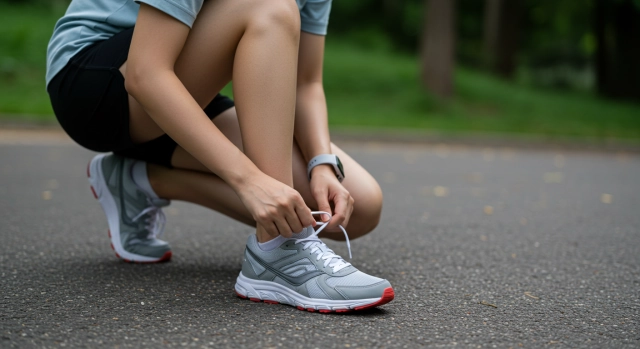 러닝을 시작하려는 초보 한국인 남성