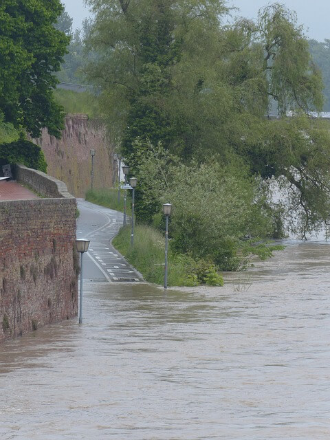 생활안전정보 사이트 침수위험 확인