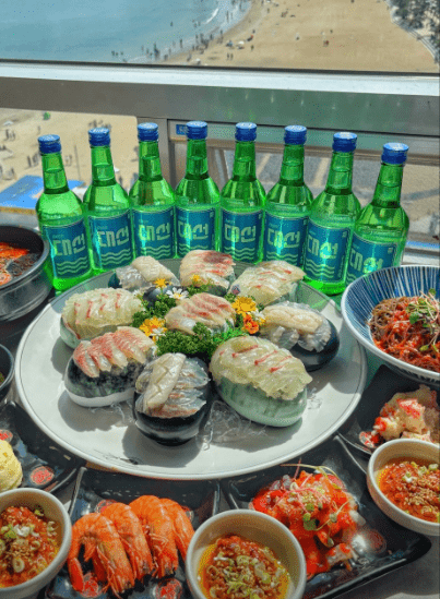 광안리 맛집 &quot;광안리 전망대 오륙도횟집&quot; 음식