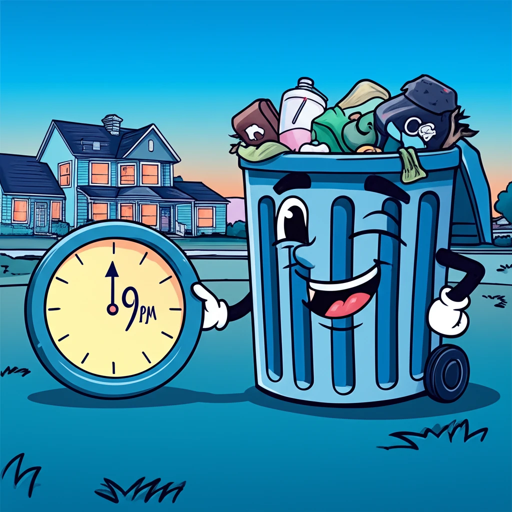 과태료 걱정 끝 이촌동 쓰레기 배출 ..