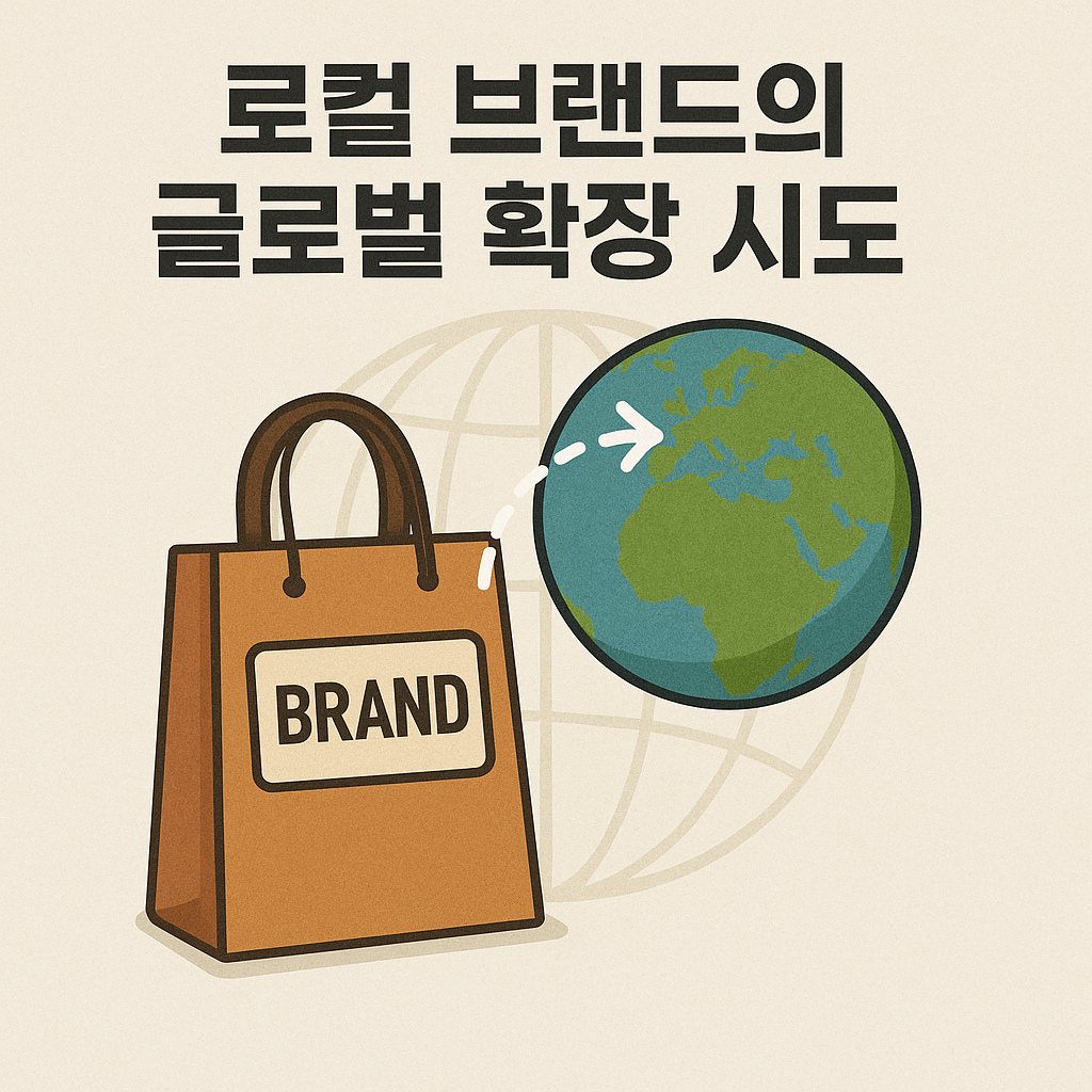 로컬 브랜드의 글로벌 확장 시도