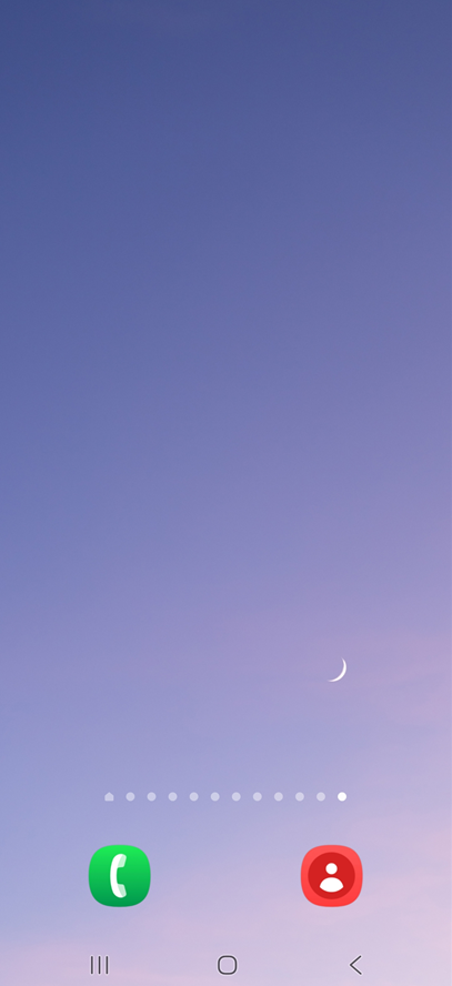 방법 1: 바탕화면에서 빈 공간 길게 누르기