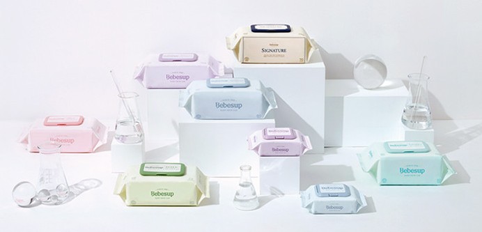 [물티슈 추천] 브랜드 평판 순위 4. 베베숲 물티슈