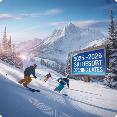 2025~2026 전국 스키장 개장일 이미지
