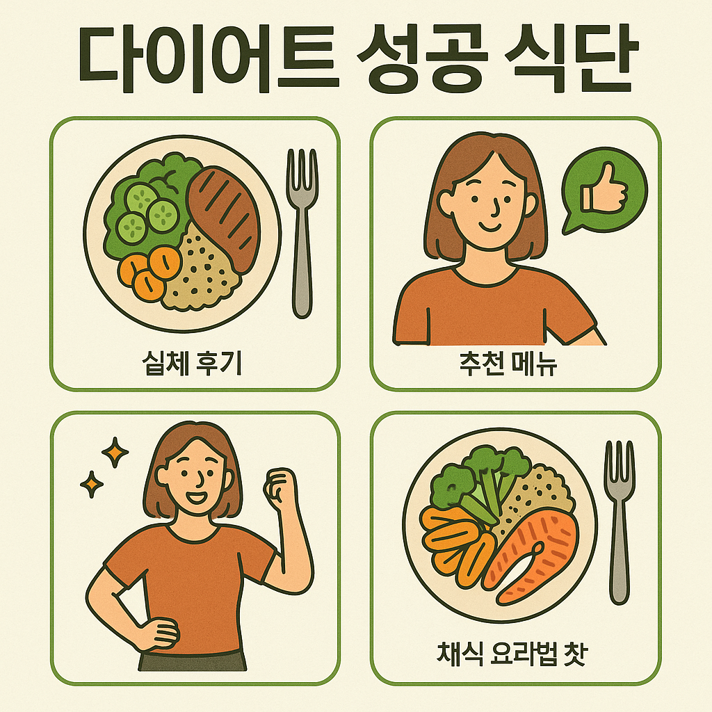 다이어트 성공 식단