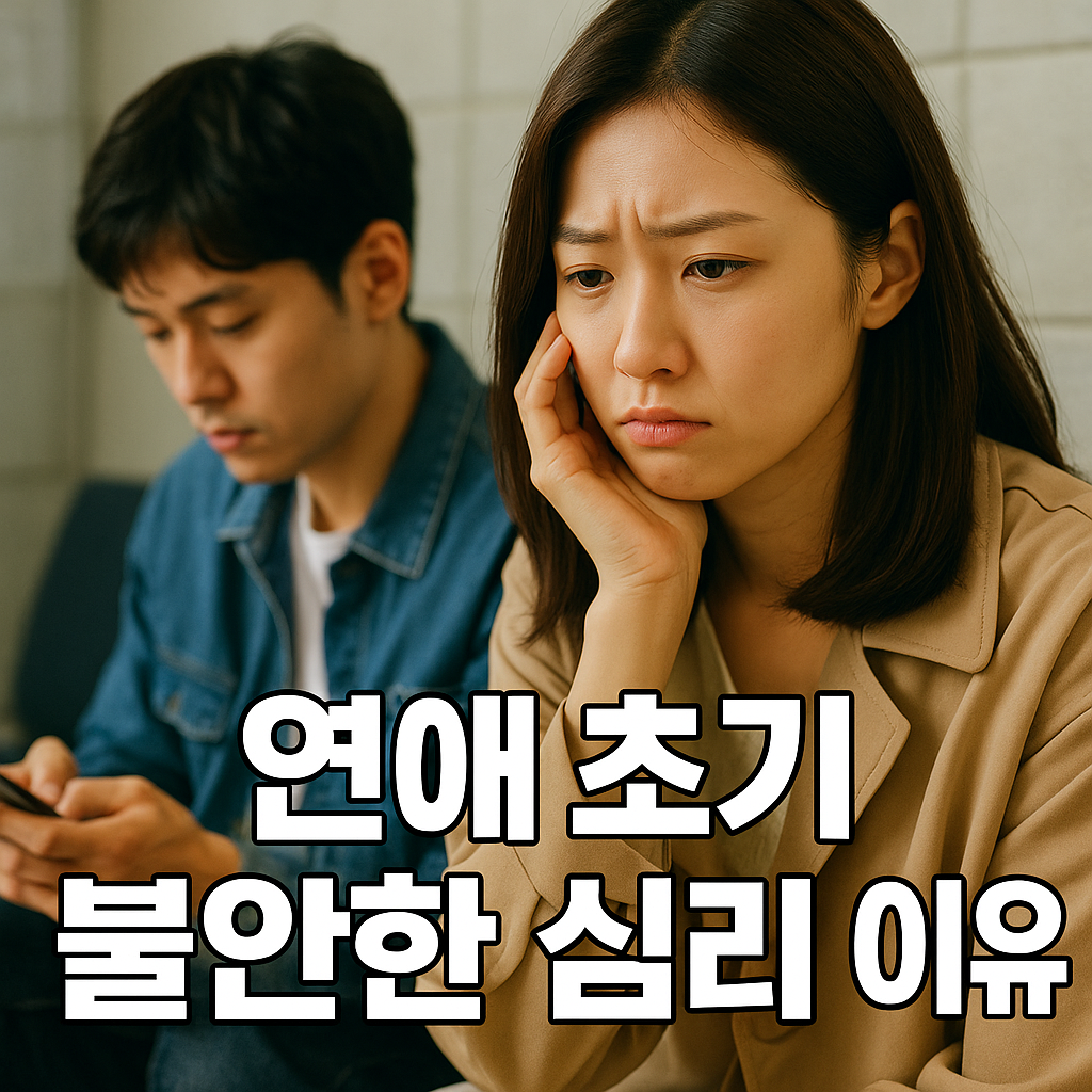 연애 초기 불안한 심리 이유
