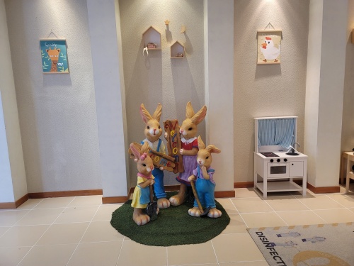 포토존-토끼가족