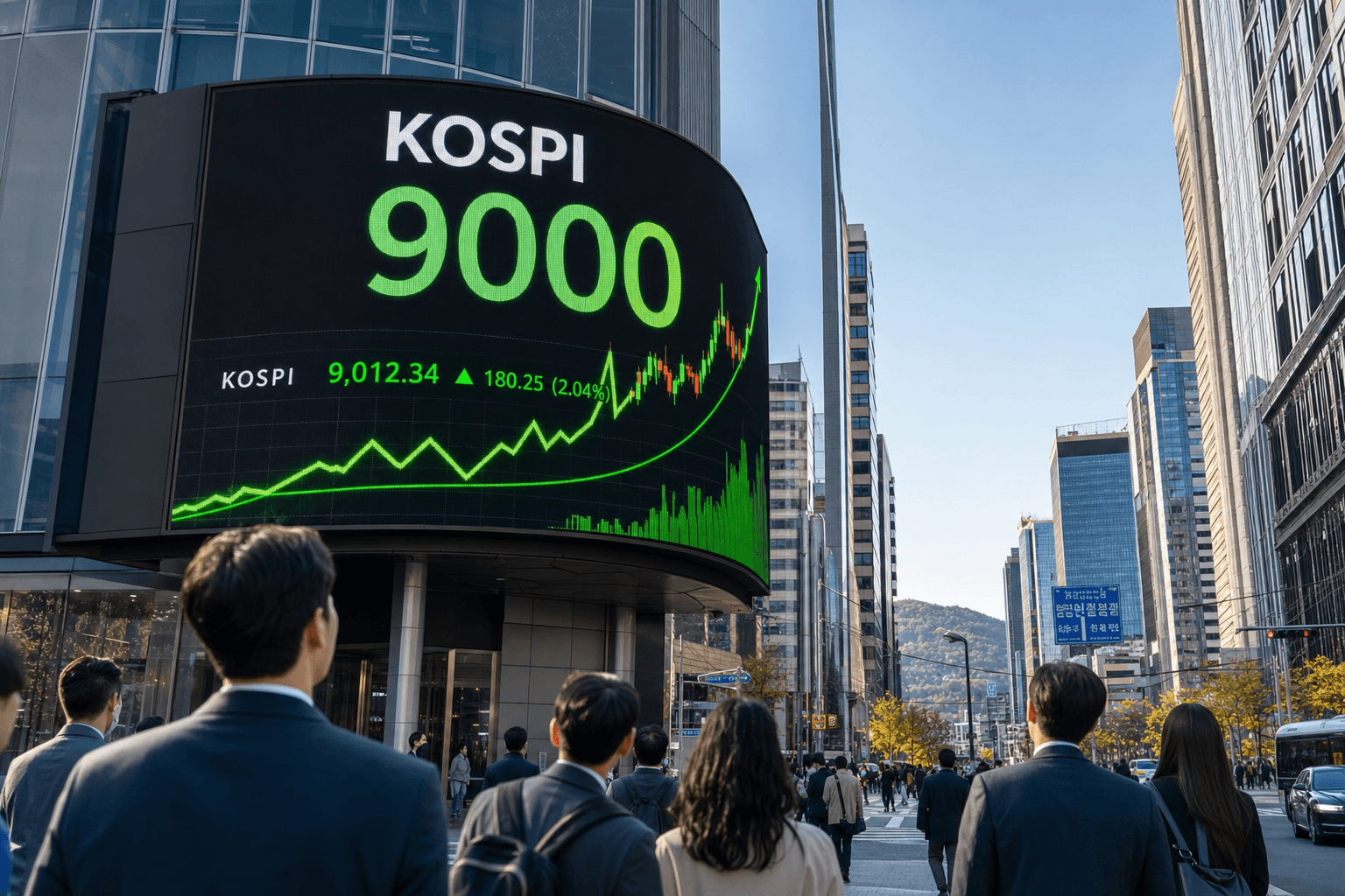 코스피 9000 랠리(대형주 쏠림, 순환매, 체감 수익률)