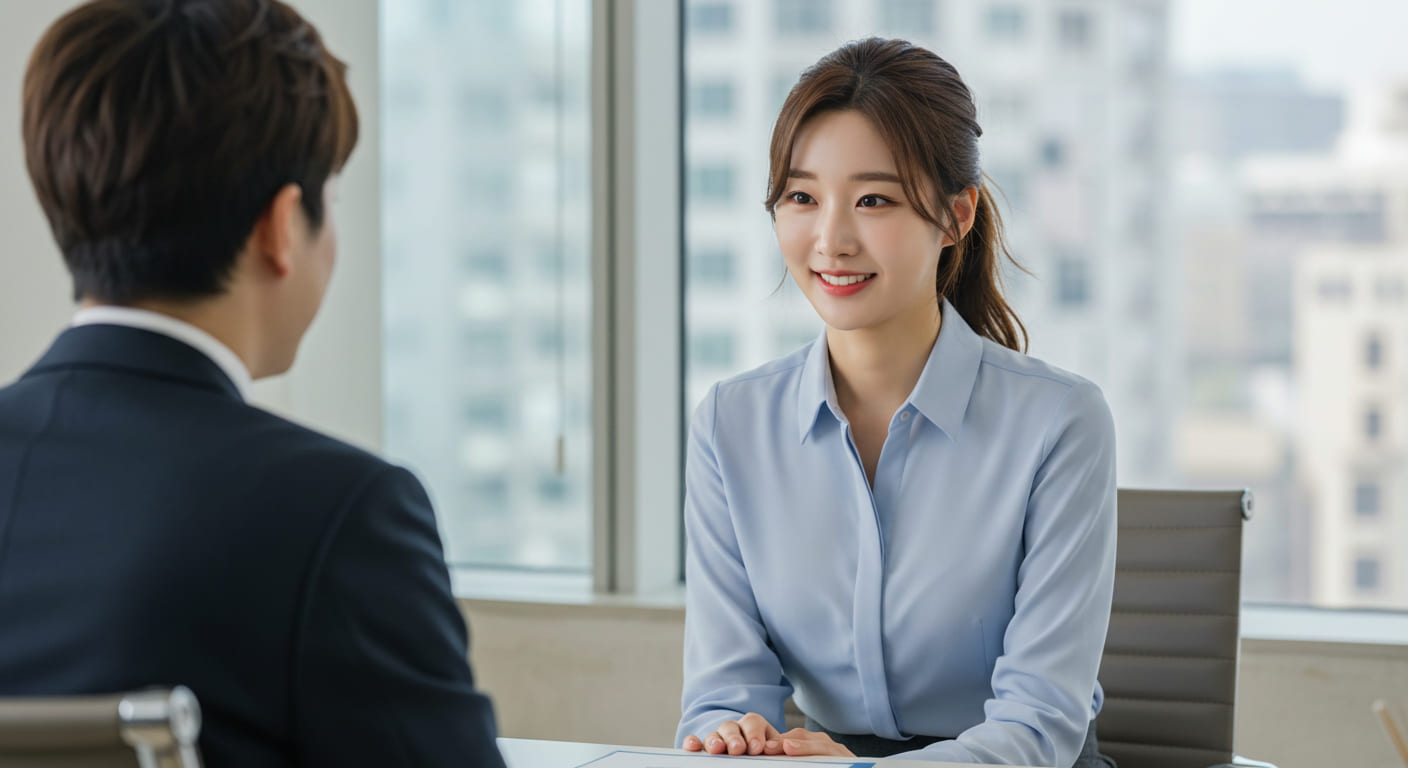 경기도 청년 면접수당 지원 대상 여부를 확인하는 모습