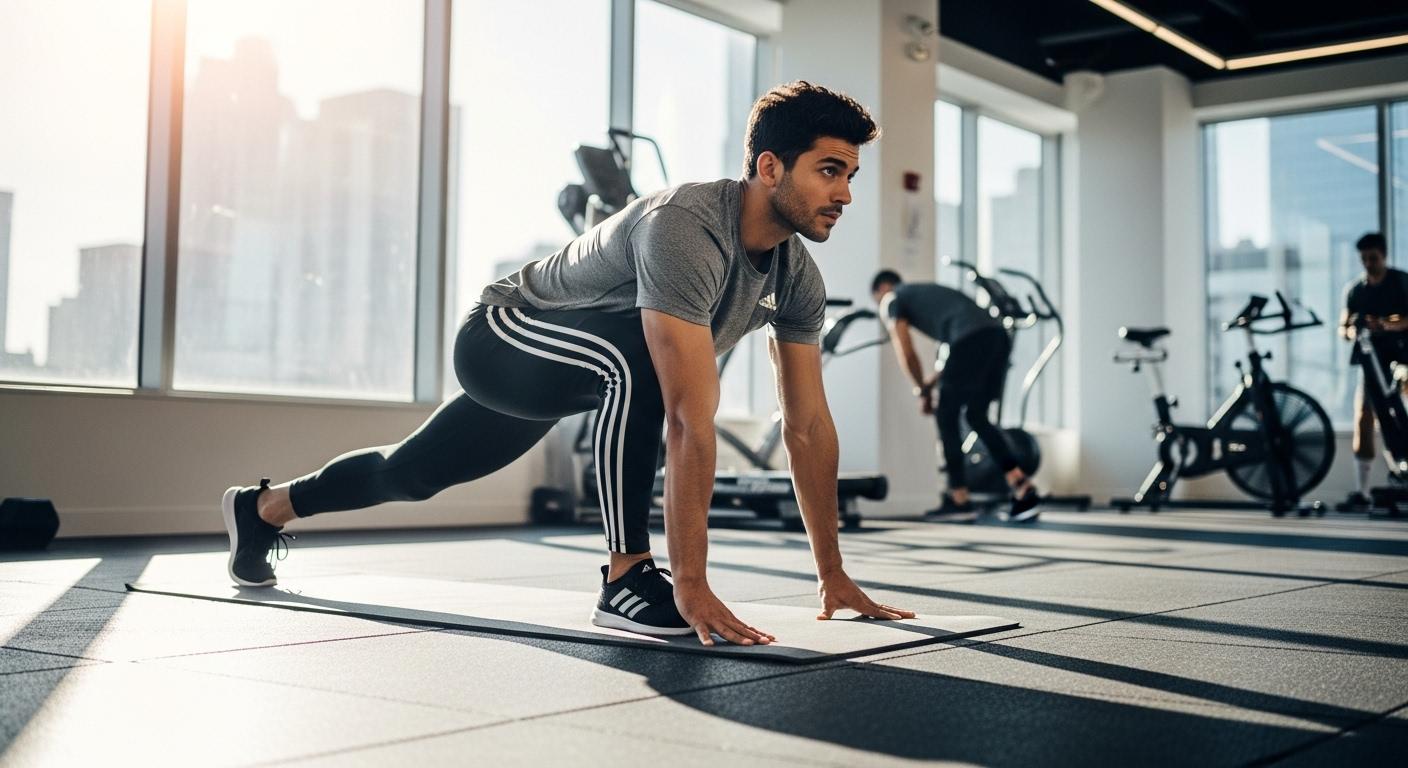 아디다스 남자 레깅스