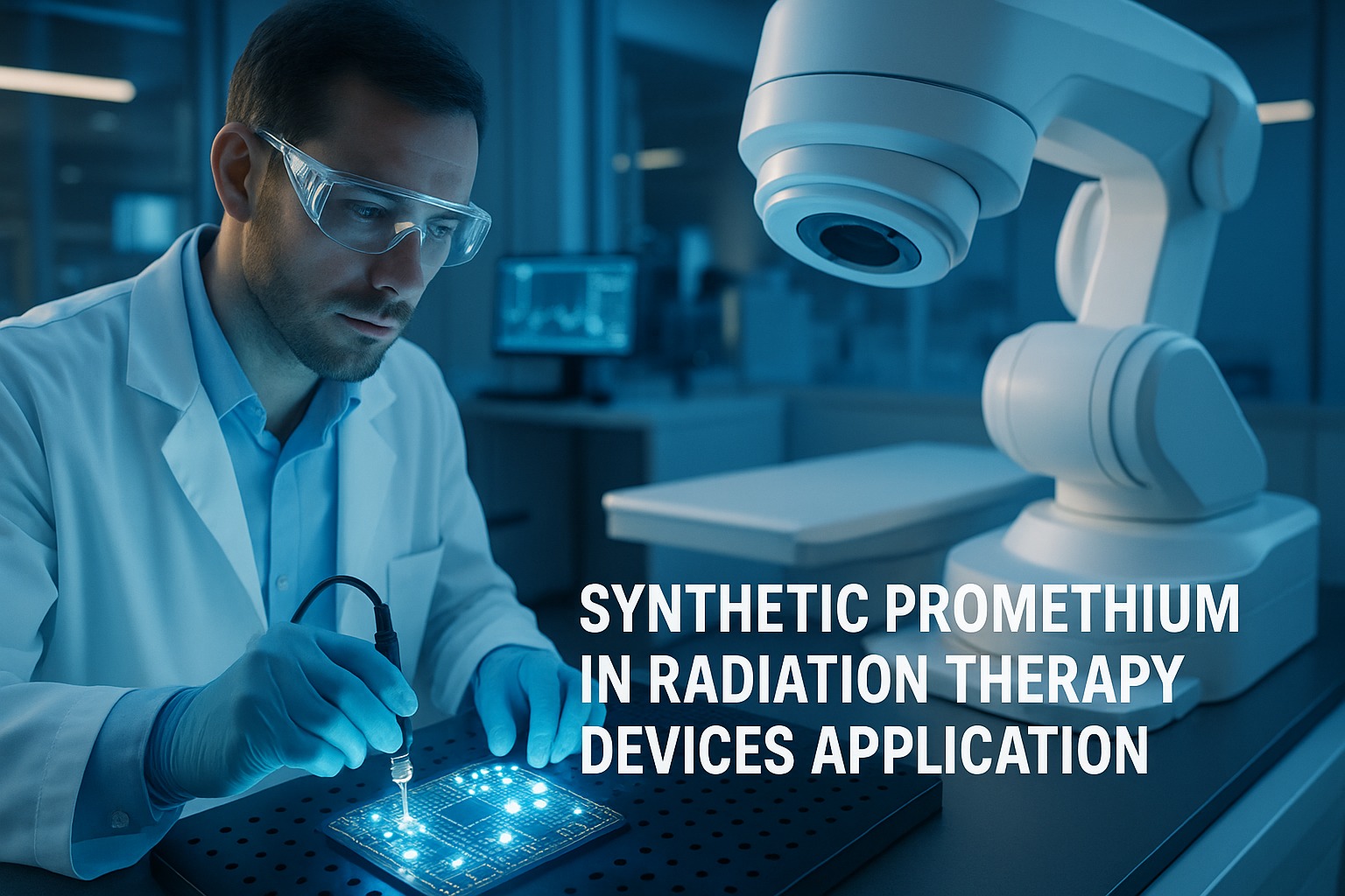 합성 프로메튬의 방사선 의료소자 적용 관련 사진
