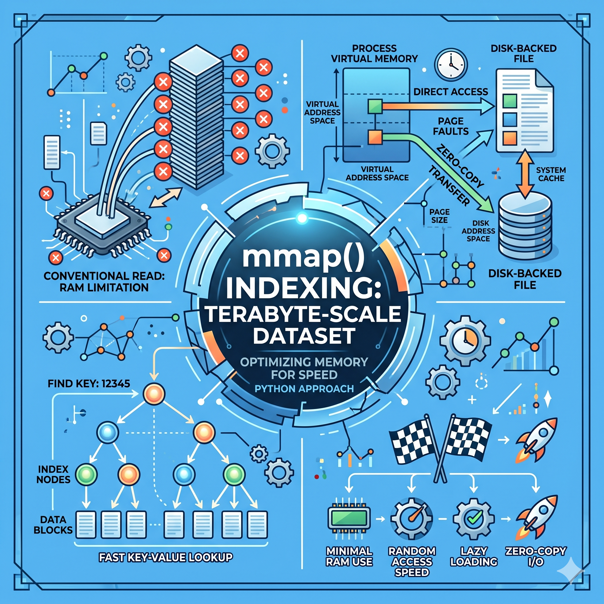 Memory-mapped file(mmap)