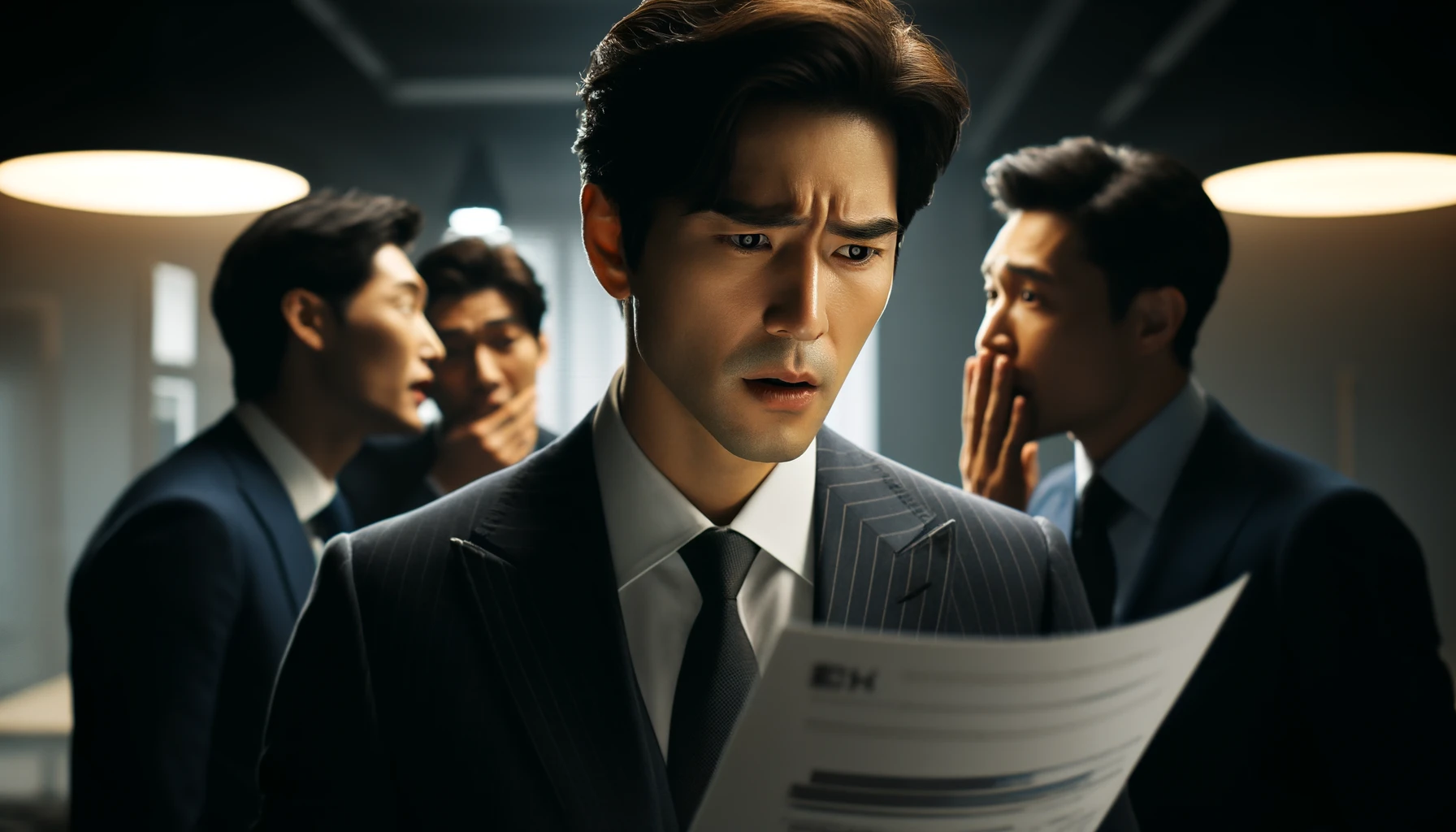 부당한 인사발령을 본 남직원