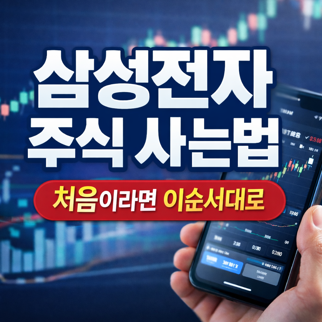 삼성전자 주식 사는법