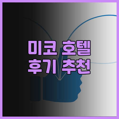 미코 호텔 앳 마운트 오스틴 숙박 후
