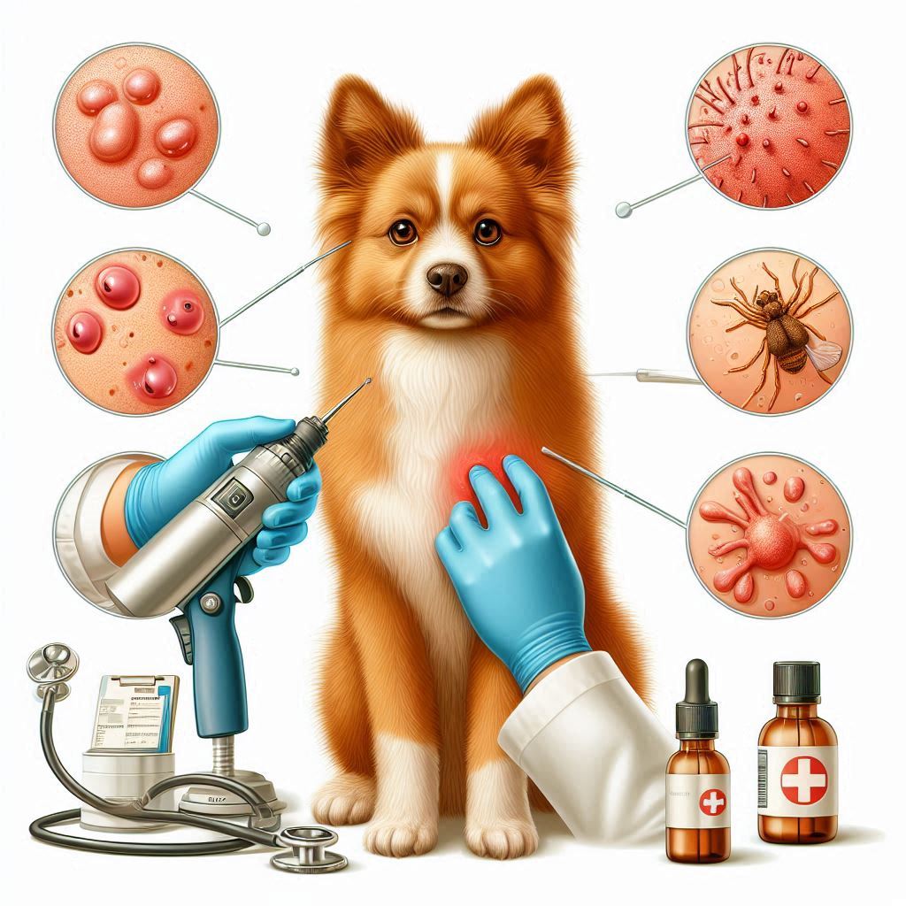 강아지 피부병1