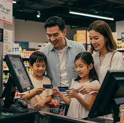 가족에게 민생회복지원금을 대신 사용-1