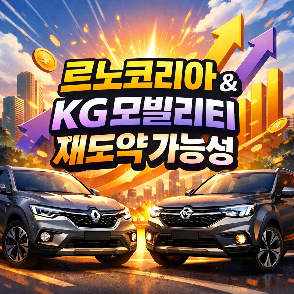 르노코리아, KG모빌리티 재도약, 진짜 가능할까