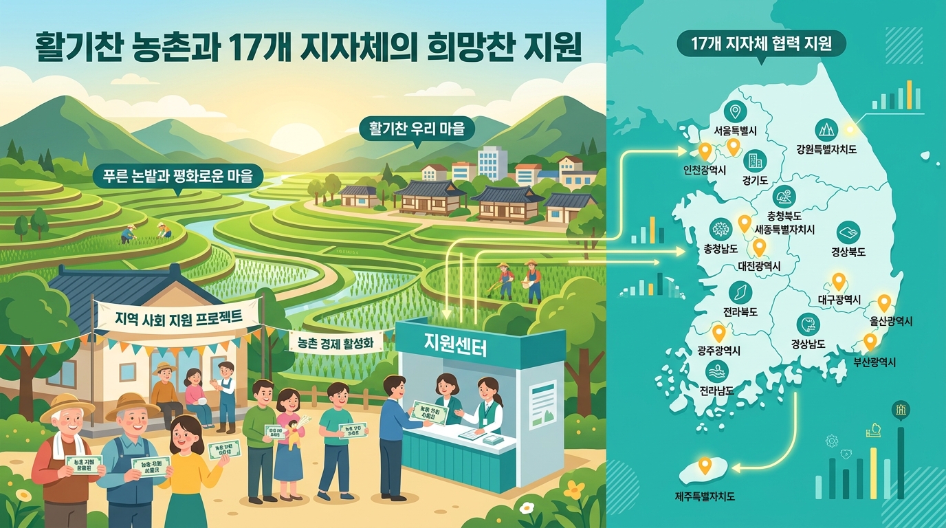 농어촌 기본소득 시범사업 17개 군으로 확대