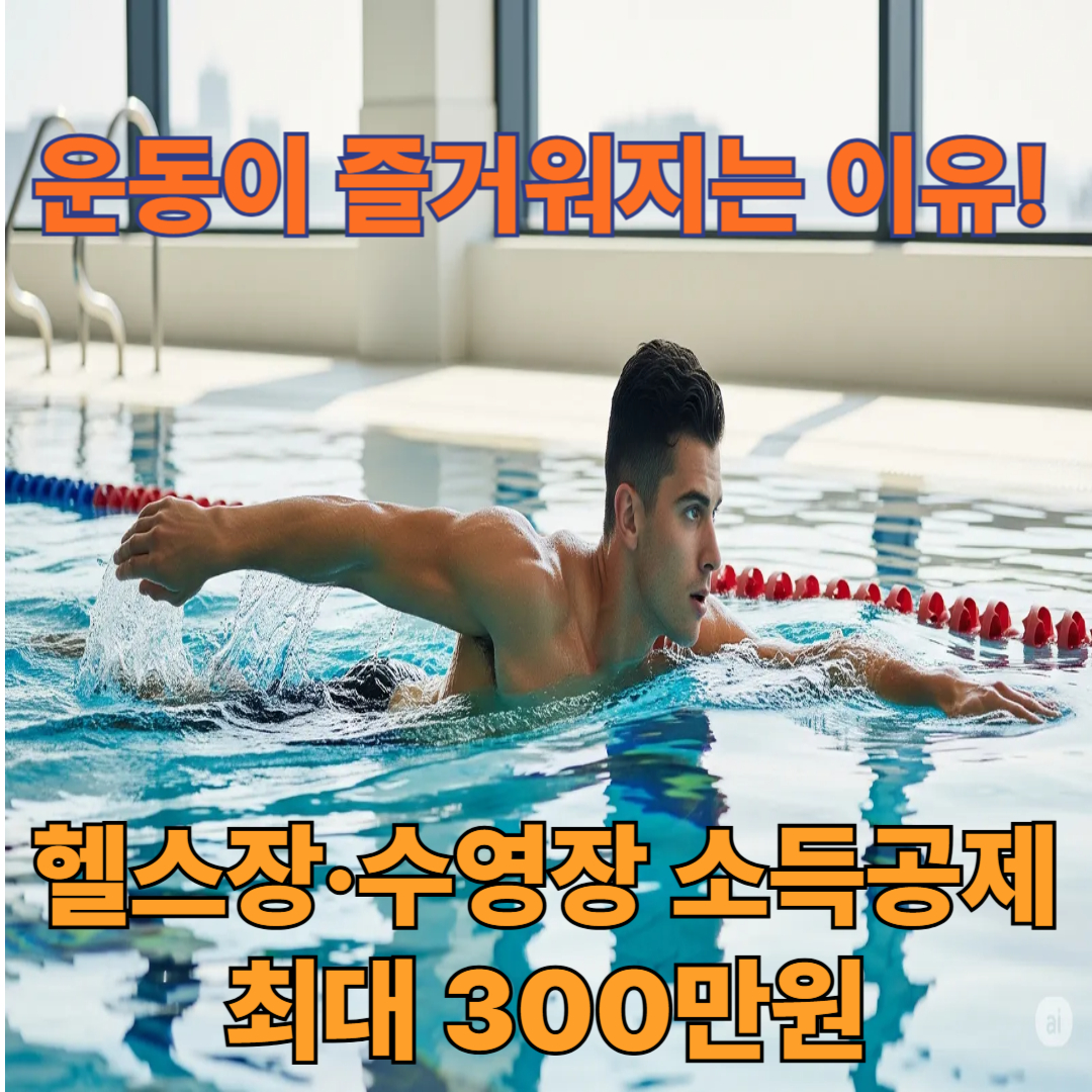 헬스장·수영장이용료-소득공제-최대300만원