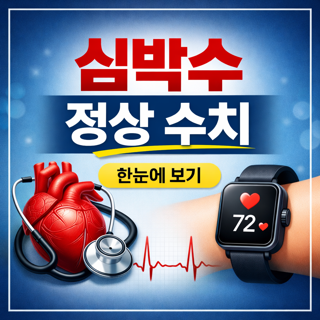 심박수 정상수치