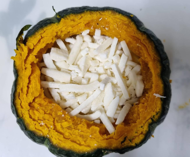 단호박 에그슬럿 만들기