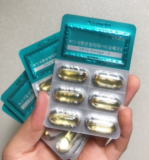 식물성 알티지 오메가3 캡슐 사진