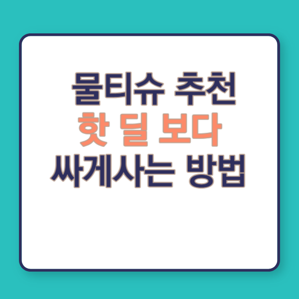 대용량두꺼운물티슈추천