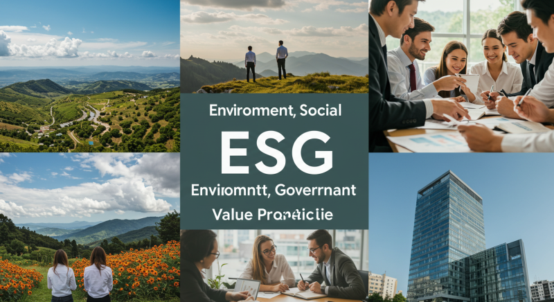 ESG (환경·사회·거버넌스) 가치 실천