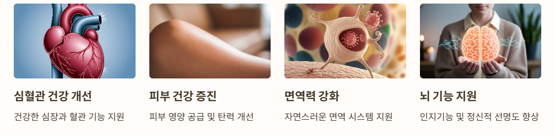 대마씨유의 주요 효능